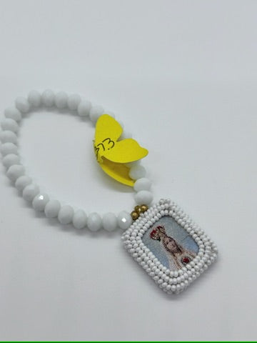 Pulsera Escapulario con Murano